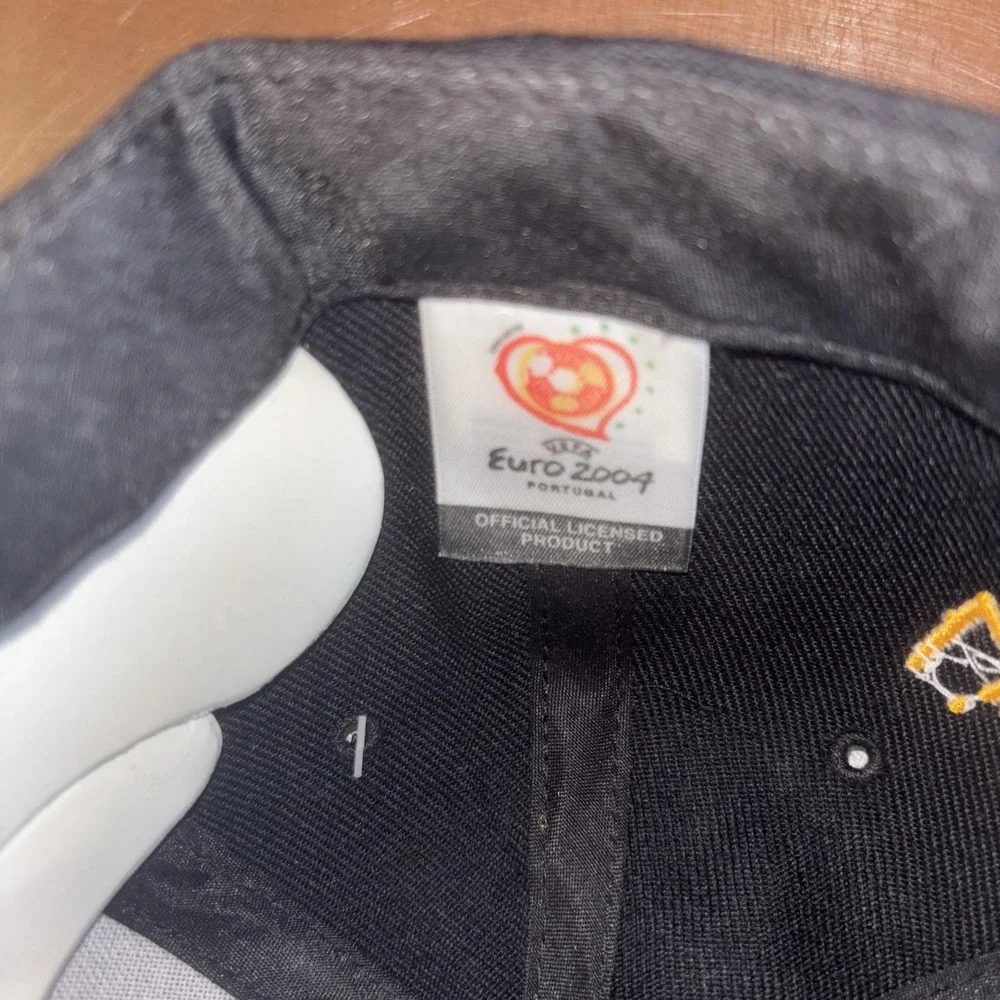 NWT Deutschland Germany Soccer UEFA Euro 2004 Portugal‎ Adjustable Hat Cap